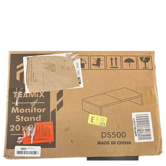 NEW TEAMIX WHITE MONITOR SHELF - Picture 7 of 7